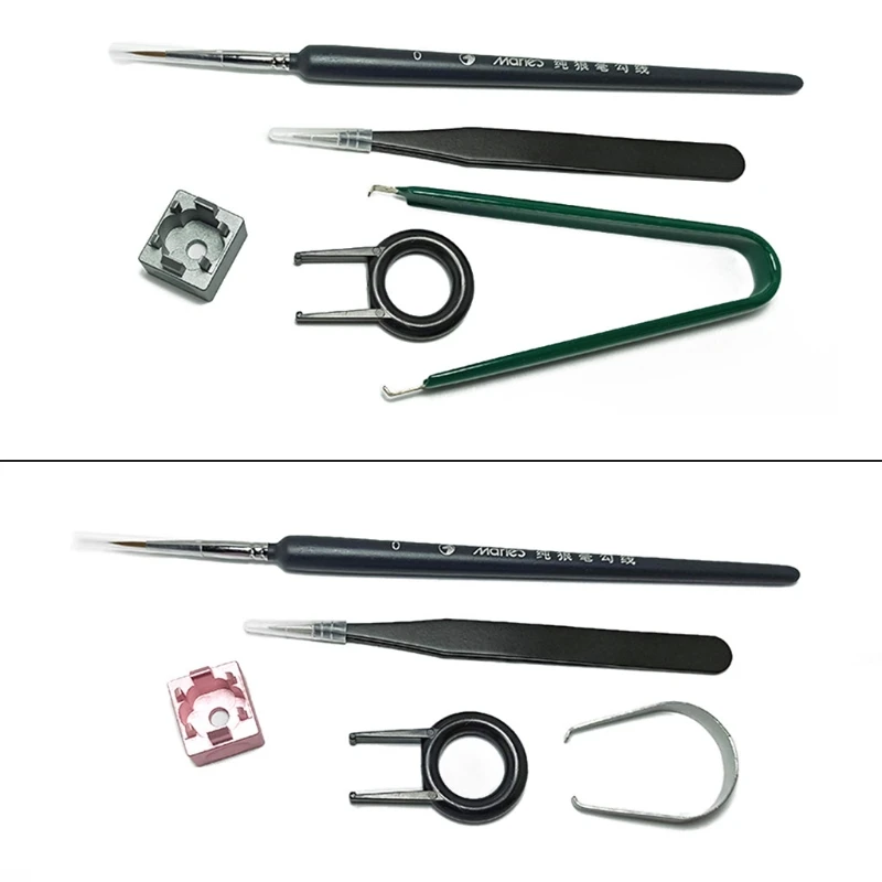Mechanical Keyboard Switch Stem Puller IC Claw Holder Opener Lubrication Pen Kit for cherry Kailh Gatern 5 Pieces | Компьютеры и офис