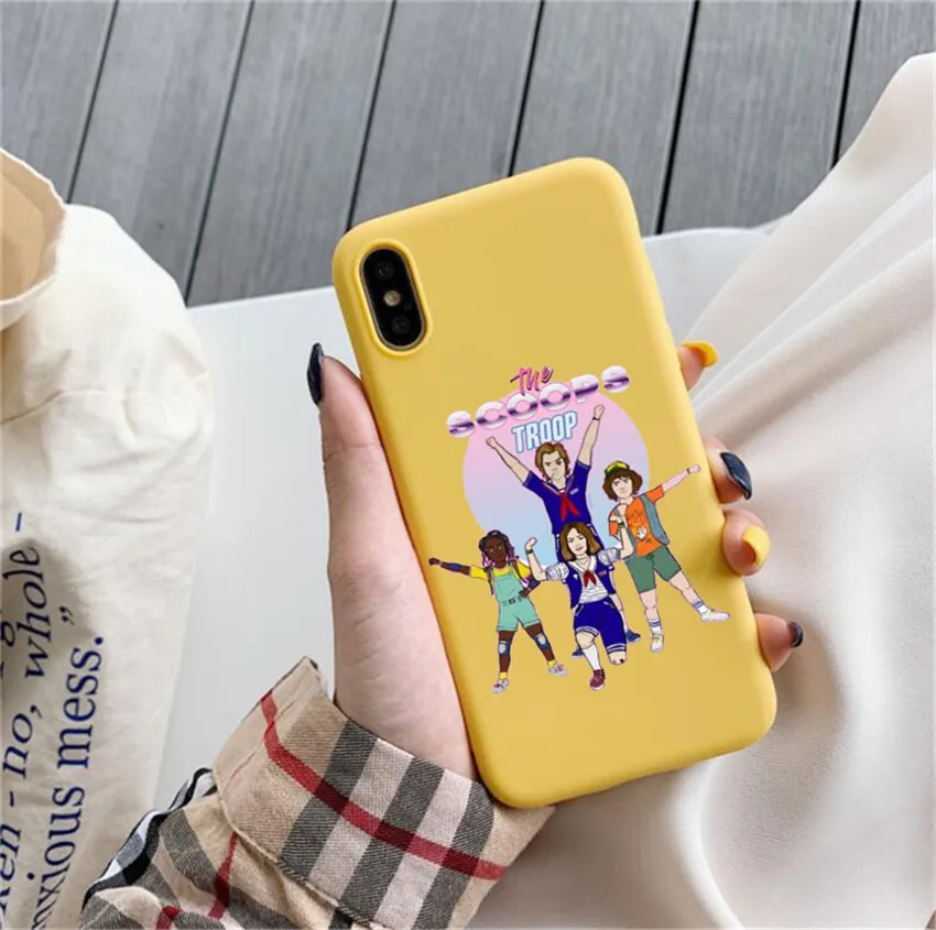Очень странные дела Сезон 3 мерные ложки Ahoy акробаты и блохи чехол для iPhone X 6 6s 7 8 Plus XR XS max силиконовый чехол - Цвет: 22547