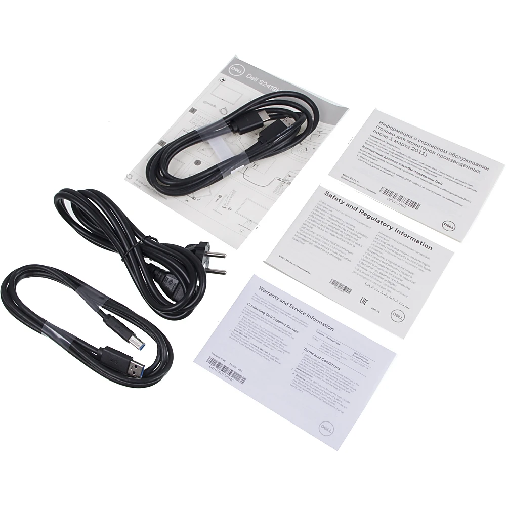 Монитор Dell 23.8" S2419HGF черный TN LED 1ms 16:9 HDMI DisplayPort Mat HAS Pivot 1000:1 350cd USB
