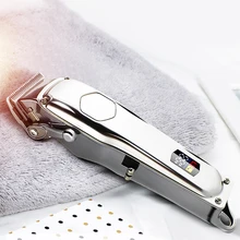 

Electric Cordless Hair Clippers Hair Trimmer Rechargeable LED Display Professional Haircut Kit Haircut Machine for Beard