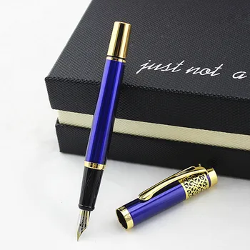 

DIKA WEN 8013 Classics gift pens 0.5MM Nib Calligraphy Pen High Quality Metal Fountain Pen Luxury Ink Gift Pens for Writing