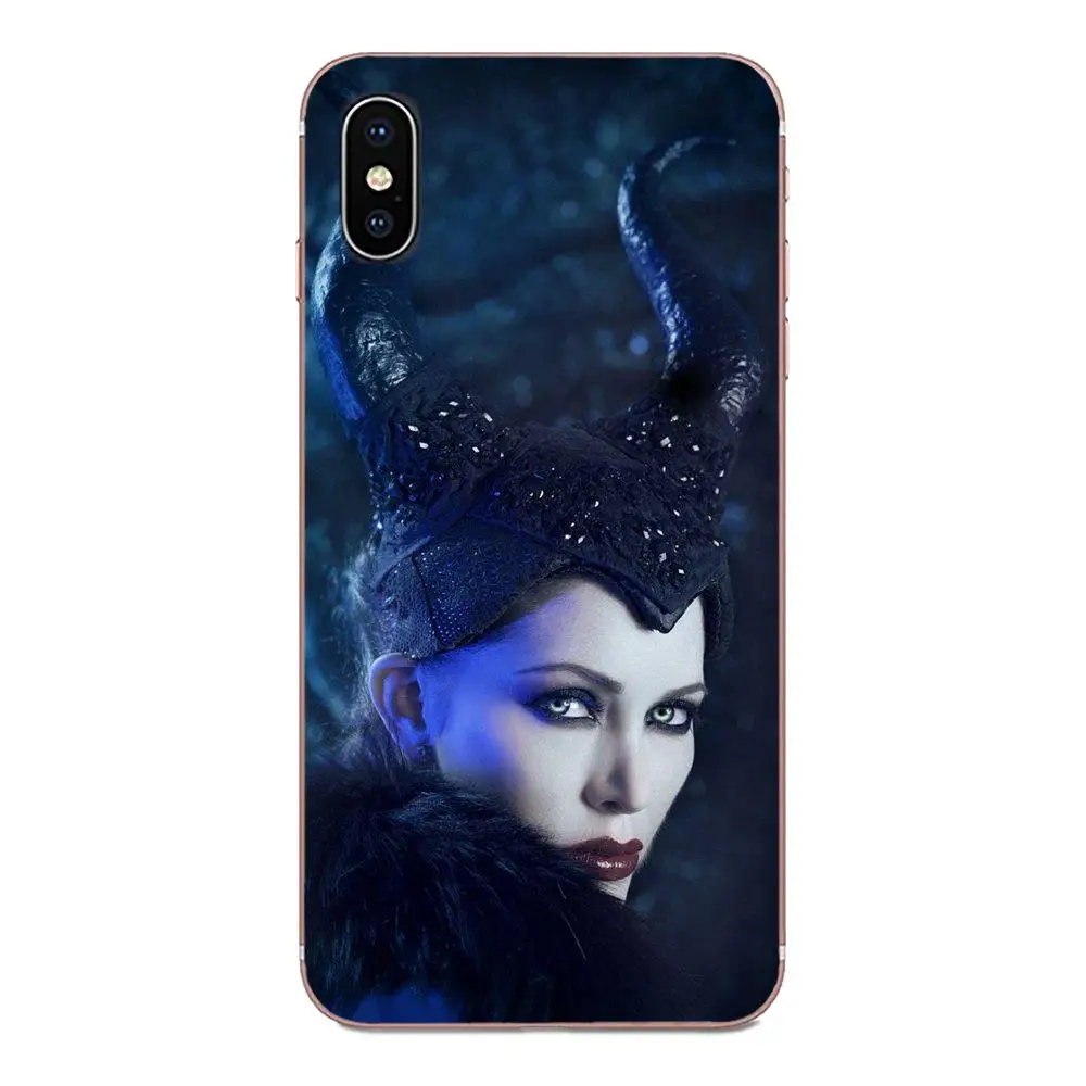 Мягкий Капа чехол анжедины Джоли Платье Малефисента, рожки для huawei Honor 4C 5A 5C 5X6 6A 6X7 7A 7C 7X8 8C 8S 9 10 10i 20 20i Lite рro