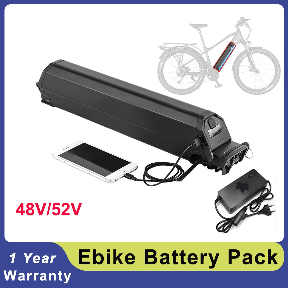 Batteria Di Ricambio Per Batteria Agli Ioni Di Litio Ebike Max 48V 52V 15Ah 21Ah Ncm Mosca Plus Emtb Bicicletta Elettrica Akku
