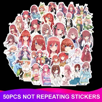 

50pcs/Pack kawaii Girl Waterproof Stickers Skateboard Luggage Suitcase Motorcycle Fridge Phone Laptop Stickers Kids Classic Toy