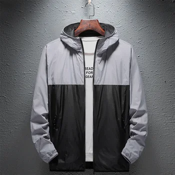 

CNUUIKOOEK Winter Men's Coat Fashion with Cap Windbreaker Jacket Men's Bomber Hoodie Jackets Hip Hop Streetwear Jacket