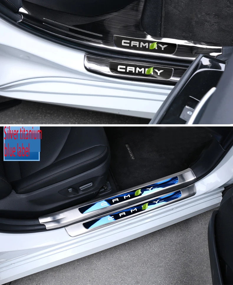 Для Toyota 8-generation camry украшение порога специальная внутренняя модификация приветственные педали Аксессуары