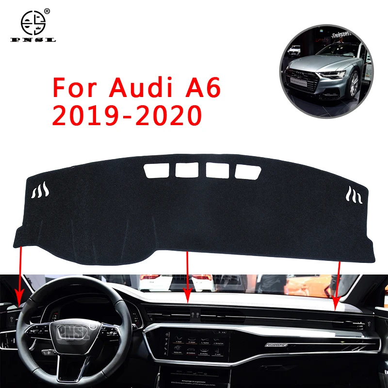Крышка приборной панели автомобиля PNSL коврик для Audi A6 C8 2019 2020 защита от солнца