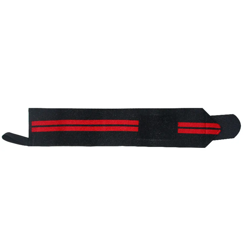 Black clip red Бинт эластичный ремешок для поддержки запястья для тренировок, фитнеса - Цвет: Black clip red