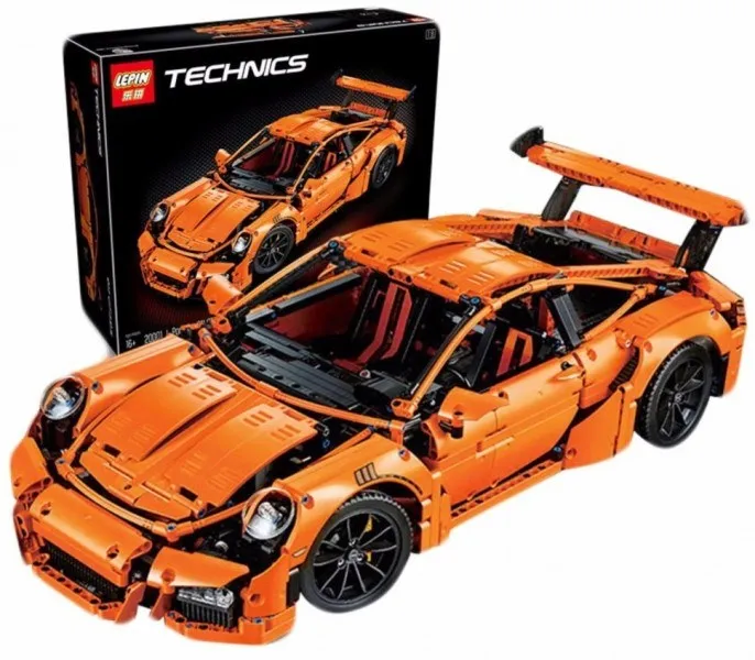 Конструктор lepinblocks Technics Porsche 911 GT3 RS совместим с Лего 42056 - LN-20001 | Игрушки и хобби