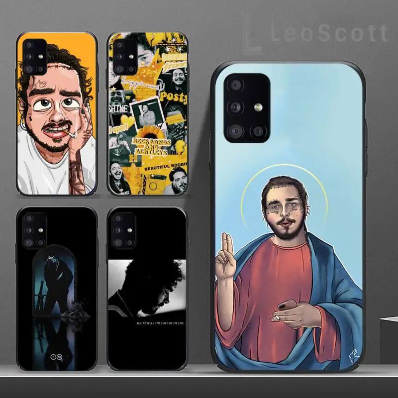 Post Malone Beerbongs модные чехлы для телефонов с изображением Samsung A50 A51 A71 A31 A21S S8 S9 S10 S20 S21