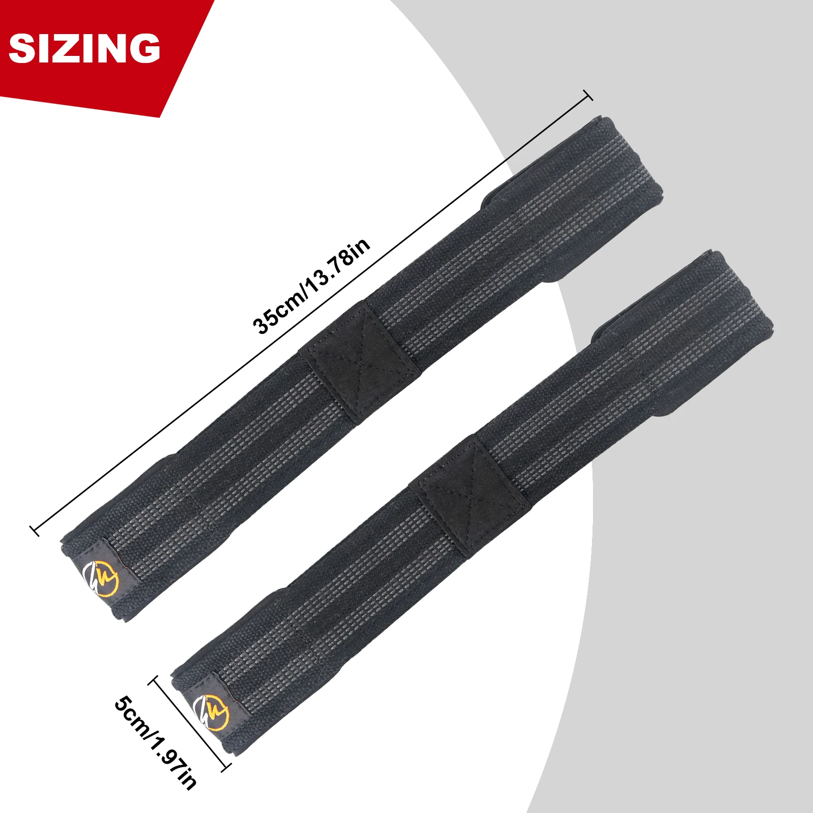 1 Pair Wrist Support Straps Weight Lifting Wrist Straps Deadlifting Wraps Bodybuilding Powerlifting Xfit Strength Training