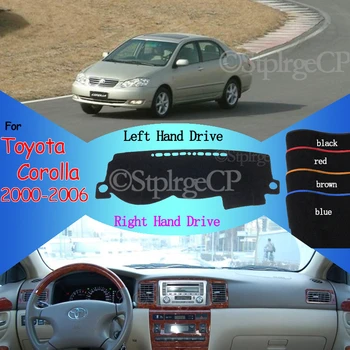 

for Toyota Corolla E120 E130 2000 2001 2002 2003 2004 2005 2006 2007 Anti-Slip Mat Dashboard Cover Cape Pad Sunshade Accessories
