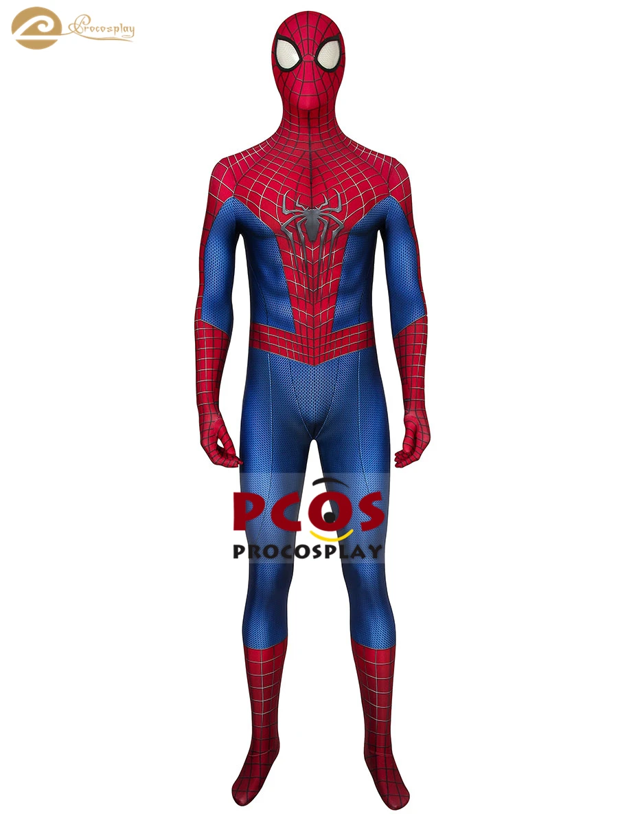 

ProCosplay Film The Amazing Spider-man 2 High school student Peter Parker Spider man cosplay costume for man mp005279