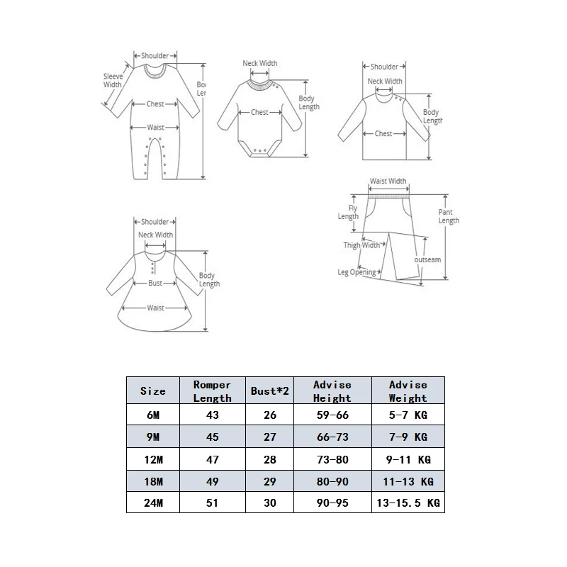 Unisex Cotton Baby Romper 6