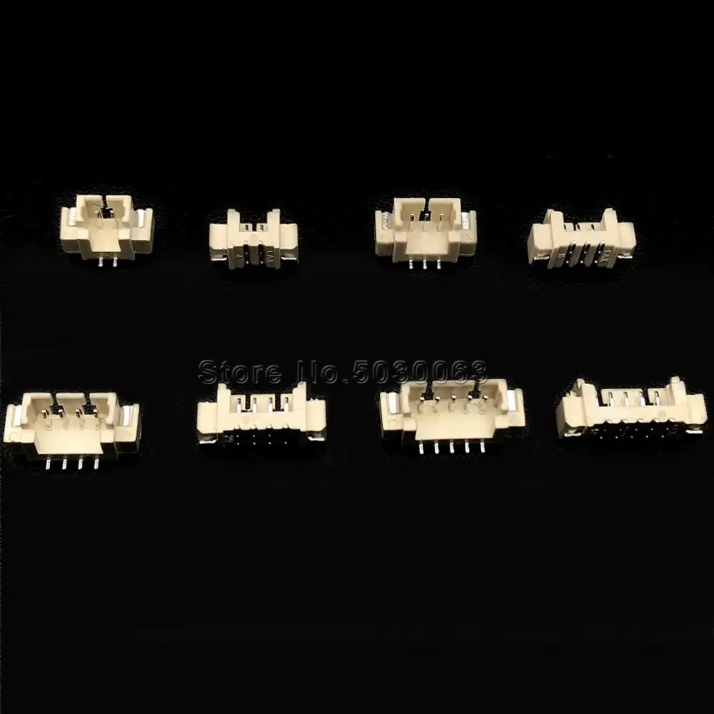 Вертикальная патч розетка SMD 1 25 мм штыревой разъем 2/3/4/5/6/7/8/9/10/11/12P T стандартный