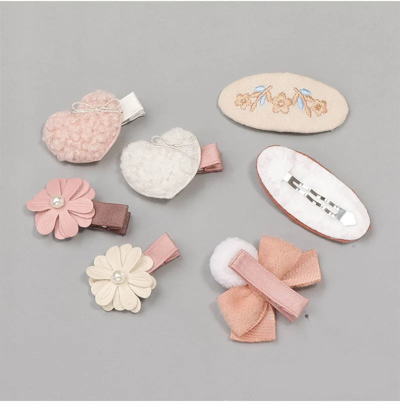 designer baby accessories 1 PCS Baby Girl Infant Hair Accessory Newborn Kawaii Lace Clip Headwear Princess Cute Hairpin Gift Lovely Toddler Children Baby Accessories best of sale