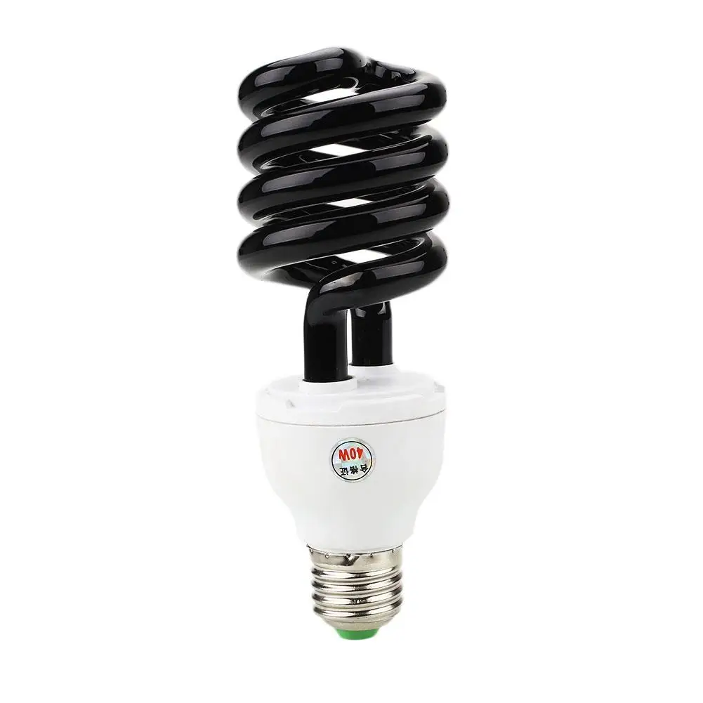 

Fluorescent Ultraviolet 40W Lamp Light E27 Bulb UV Bulb Bright CFL AC220V Energy Saving Screw