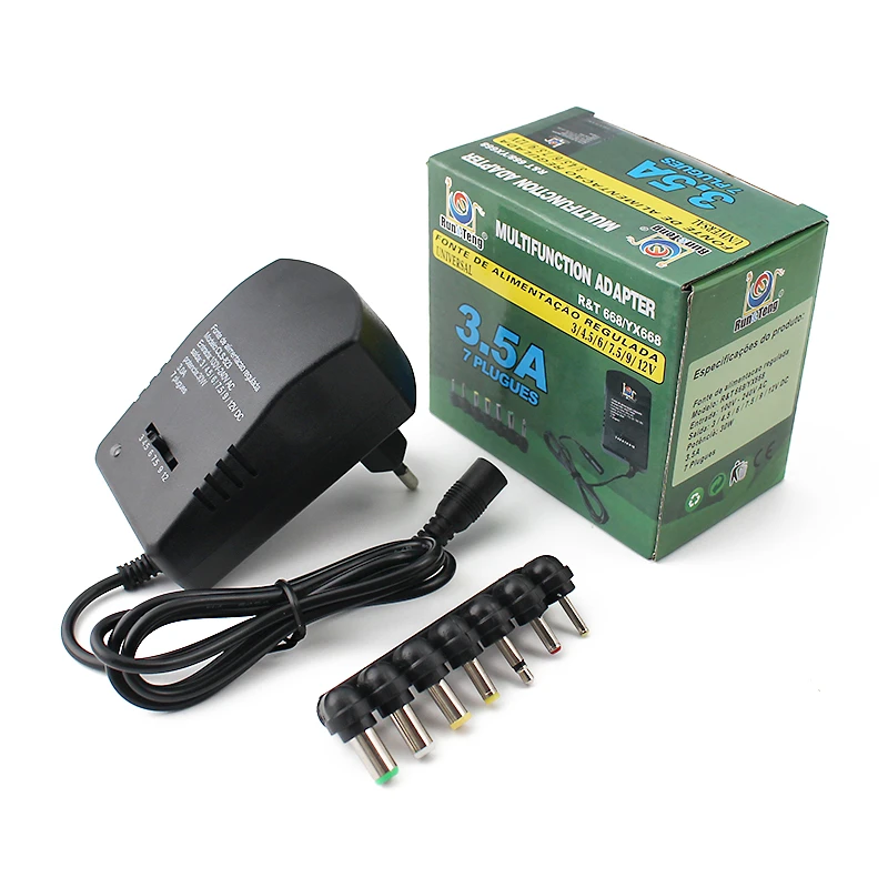 Adjustable Power Supply Multi Voltage Adapter Ac 220v To 12v Dc 9v 6v ...