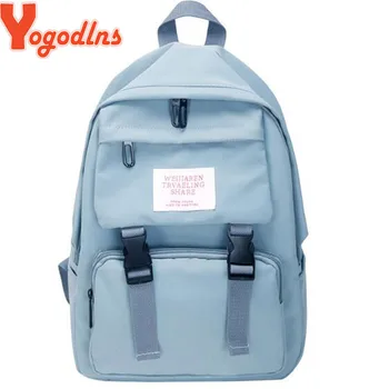 

Yogodlns Preppy Style Soft Fabric Backpack Female Corduroy Design School Backpack For Teenage Girls Backpack Women