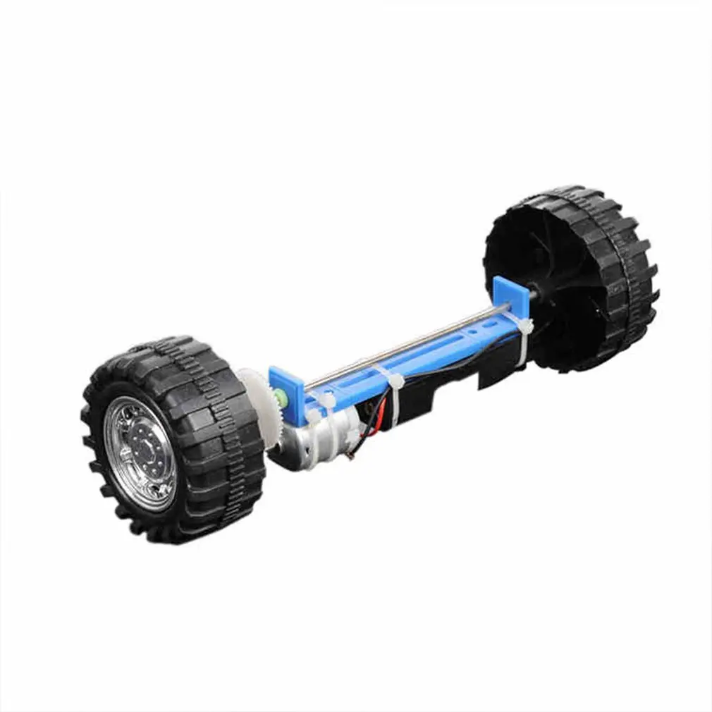 Two Wheeled Vehicle Wheel Frame Car Chassis Balance Car with Motor Metal Frame Two Rounds Of Car Chassis Models