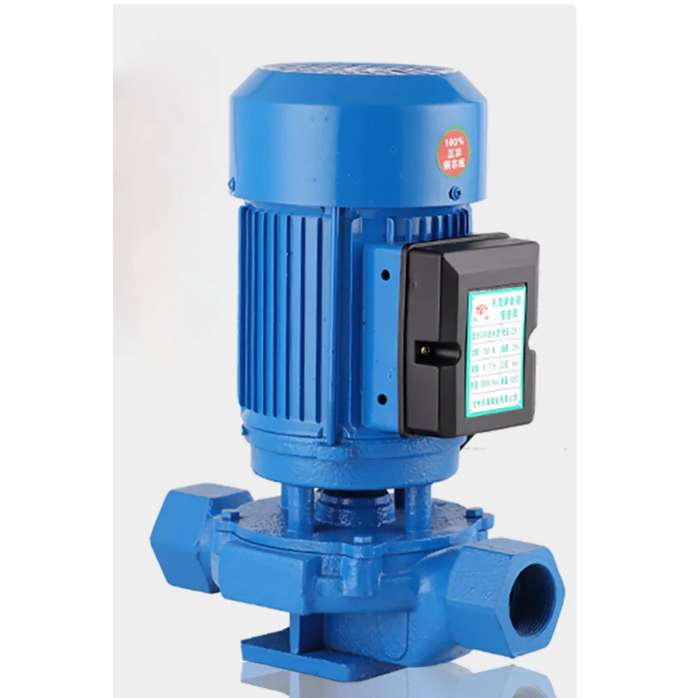 

Hot Water Circulation Pressurized Booster Pump Vertical SGR Pipe Pump 220V Single Phase Female Thread 120w/250w/370w