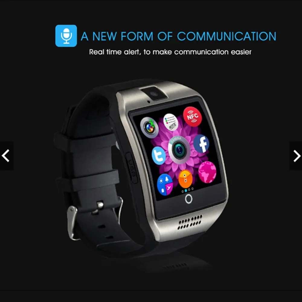 HotBluetooth Smartwatch камера Смарт часы трекер спорт поддержка SIM TF карта IOS Android
