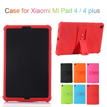 

Silicon Case for Xiaomi Mi Pad 4 plus MiPad 4 plus 10.1" Tablet Kids Stand Cover case for Xiaomi Mi Pad 4 Mi Pad4 mipad 4 8.0