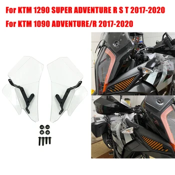 

For 2017 -2020 KTM 1290 SUPER ADVENTURE R S T 1090 ADV Side Windshield Windscreen Wind Deflector HandShield Motorcycle Handguard