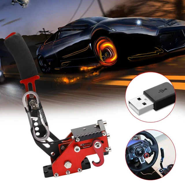 Brake System Handbrake For Logitech G29 G27 G25 Pc 16bit Hall Sensor Usb Sim  Racing For Racing Games T300 T500 Fanatecosw Lfs - Hand Brake - AliExpress