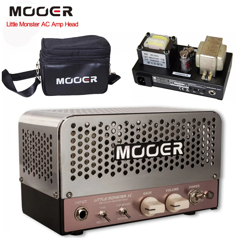 

Mooer Audio Effects Little AC 5W Micro Tube Compact Guitar Amp Head