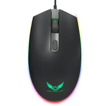 

ZERODATE V6 Wired 1600DPI 4 Button RGB Backlight Gaming Ergonomic USB Mouse Game wired mouse