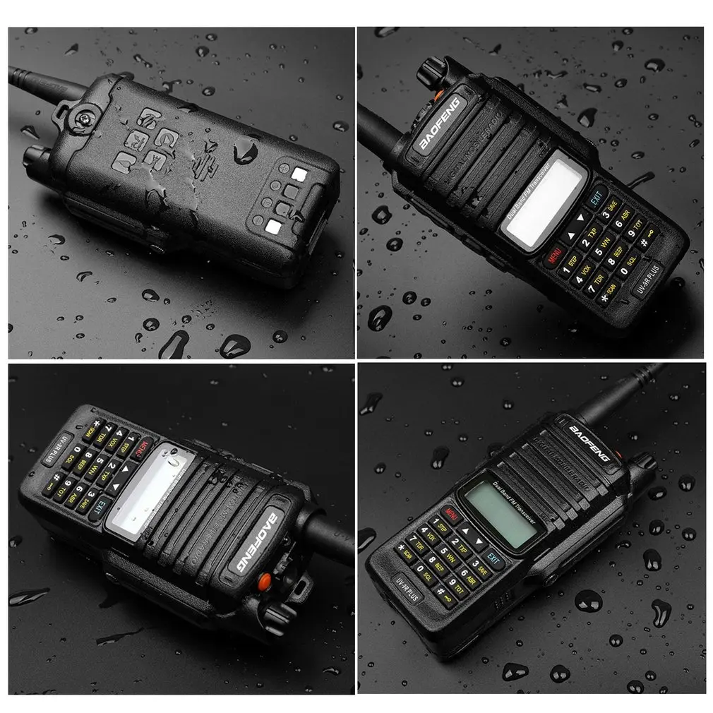 Baofeng UV 9R Plus акустическая гарнитура IP67 водонепроницаемый двухдиапазонный