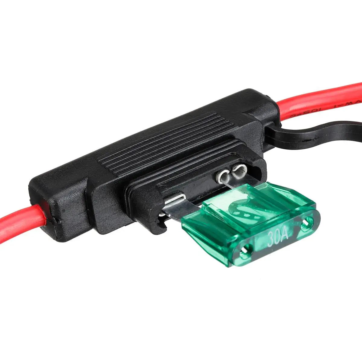 2 шт./компл. встроенные авто держатель предохранителя 8AWG предохранителей Maxi 30AMP 8B& S провода к атмосферным воздействиям с 30A предохранитель