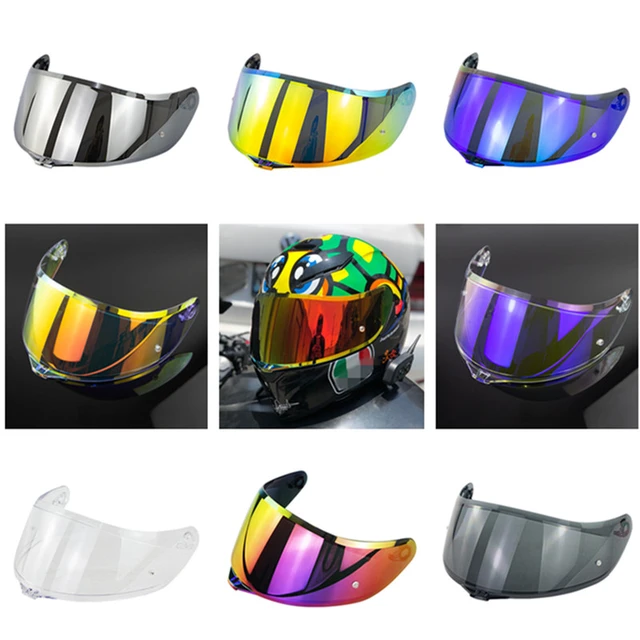 Lente visiera casco moto integrale per AGV K1 K3SV K5 Hlemet parabrezza  lente PC anti-uv - AliExpress