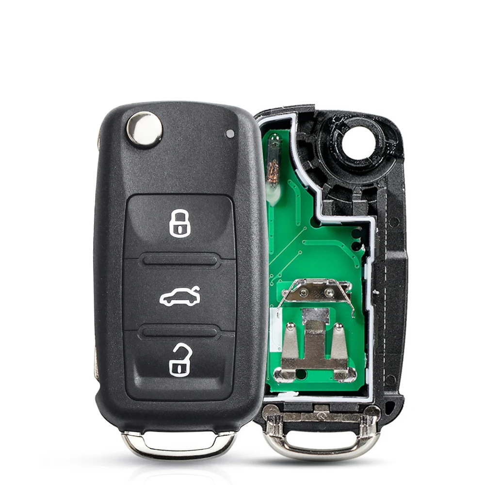 Chiave telecomando per VW Volkswagen GOLF PASSAT Tiguan Polo Jetta Beetle Car Keyless 5K0 837 202AD 5K0837202AD 434MHz ID48 - Hc9e1e854d6594175989ba1cfdcad1524u