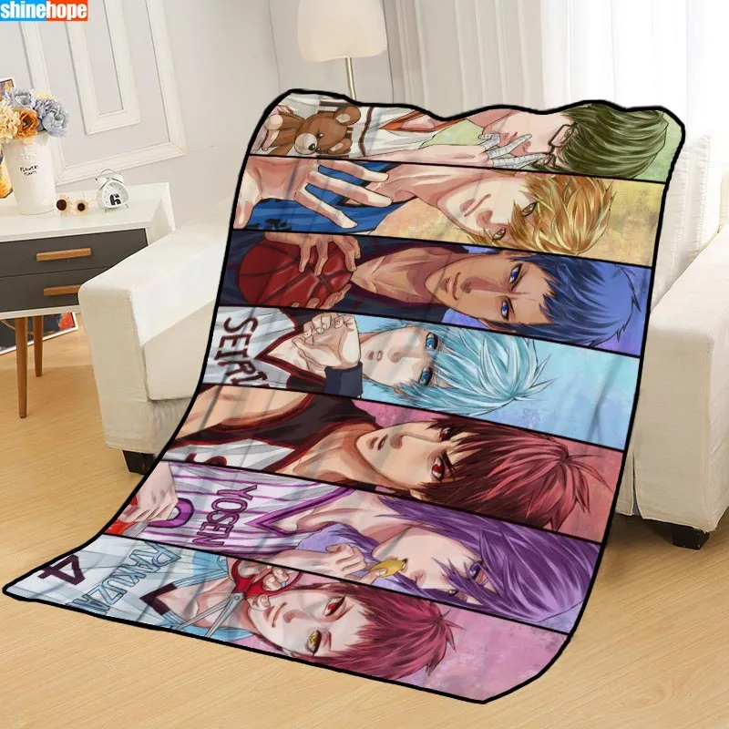 Одеяла на заказ Kuroko без корзины одеяло s для кровати мягкие TR DIY ваше изображение Прямая поставка плед путешествия - Цвет: Blanket21