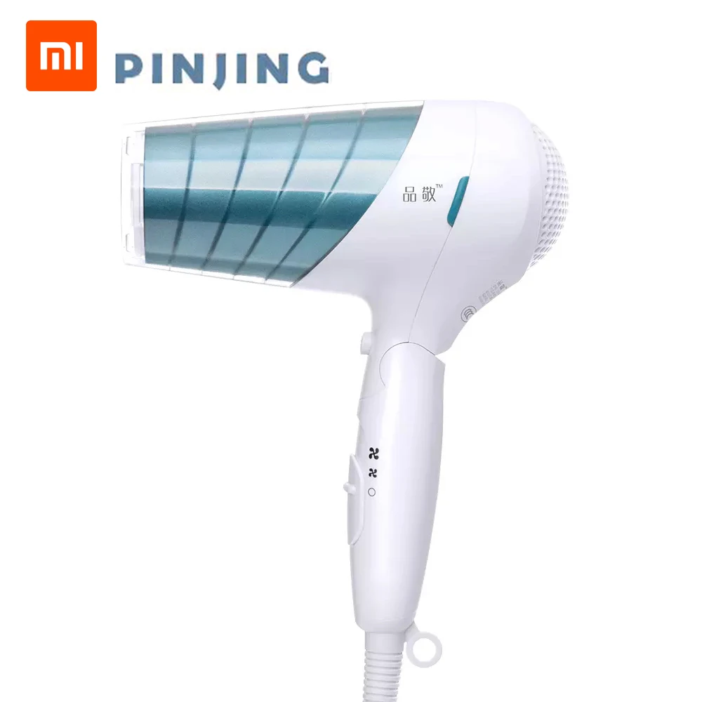 Xiaomi Pinjing электрический фен для волос, быстрая сушка волос, воздуходувка 1800 Вт, быстрая сушка, 6 скоростей, складная защита от температуры, 220 В