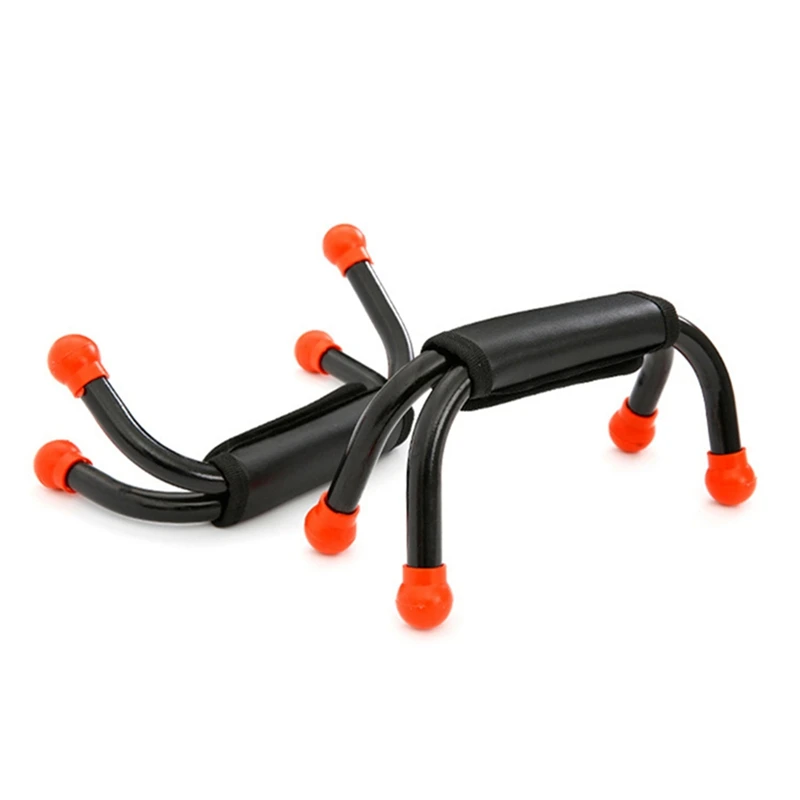 Push-up Frame Bracket Push-Ups Stands Leather Grip Handle Fitness Muscle Training Rack Workout Exercise Push Up Support