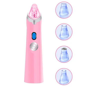 

1 Set Electric Beauty Vacuum Blackhead Remover Facial Nose Vacuum Suction Pore Cleaner Pimple Comedo Removal Face Cleaning Tool