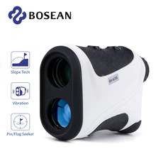 Bosean Golf Entfernungsmesser mit Hang einstellen Flagge-Schloss mit Jolt Vibrieren 600M Laser Abstand Meter 거리측정기 Teleskop BH600S