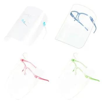 

Transparent Anti-saliva Dust-proof Protect Full Face Covering Masks Visor Shield