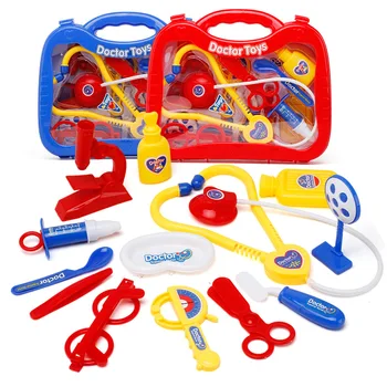 

Simulation Medical Box Toy Stethoscope Toolbox Toy Kids Doctor Set Children Kids Pretend Toy Doctor Medical Toys