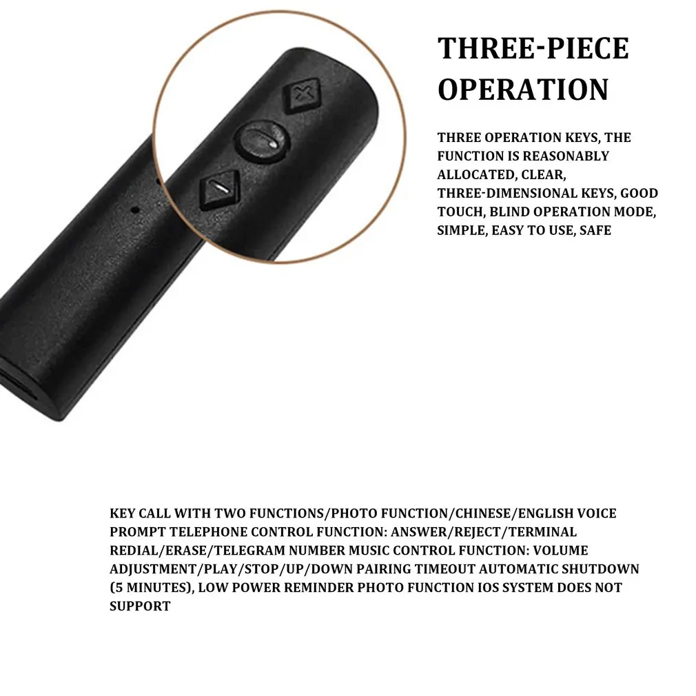 3,5 мм разъем Bluetooth наушники AUX аудио музыкальный приемник автомобильный комплект беспроводной динамик наушники адаптер Hands Free гарнитура