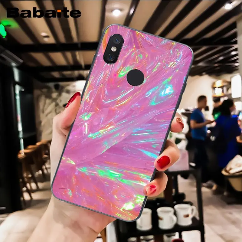 Babaite rainbow iridescent holographic Phone Case Cover for Xiaomi MiA1 A2 lite F1 Redmi8 4X 5Plus S2 Note7 8Pro 5A 6A - Цвет: A15