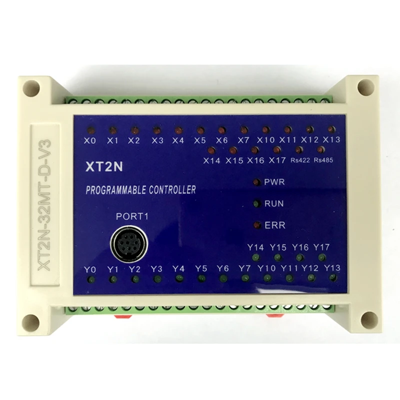 

PLC controller input voltage DC24V FX2N supports online download monitoring touch screen text