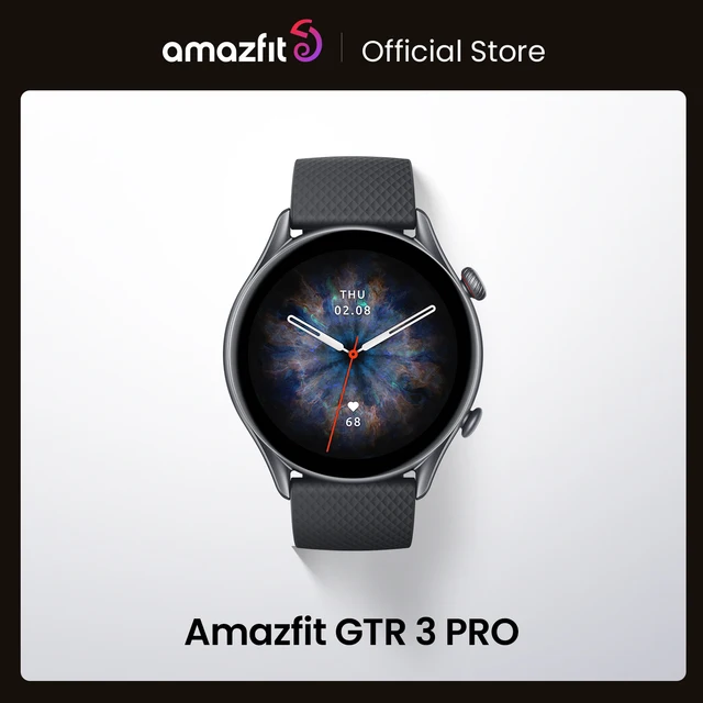 New Amazfit GTR 3 Pro GTR3 Pro GTR-3 Pro Smartwatch AMOLED Display Zepp OS App 12-day Battery Life Watch for Andriod 1