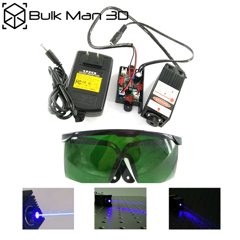 450nm 2500mW 2.5W 12V High Power TTL Adjustable Focus Blue Light Laser Module 520nm 50mw green dot line cross laser diode outdoor stage laser light diode adjustable focus mini laser module