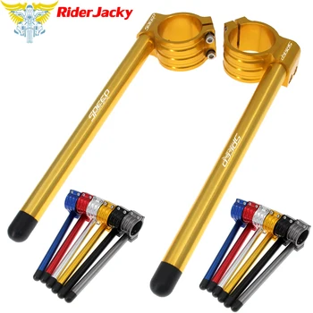 

Motorcycle Handlebar Clip-Ons Fork Handle Bars Clip ons For Triumph Speed Triple R ABS 2012-2015 2013 2014