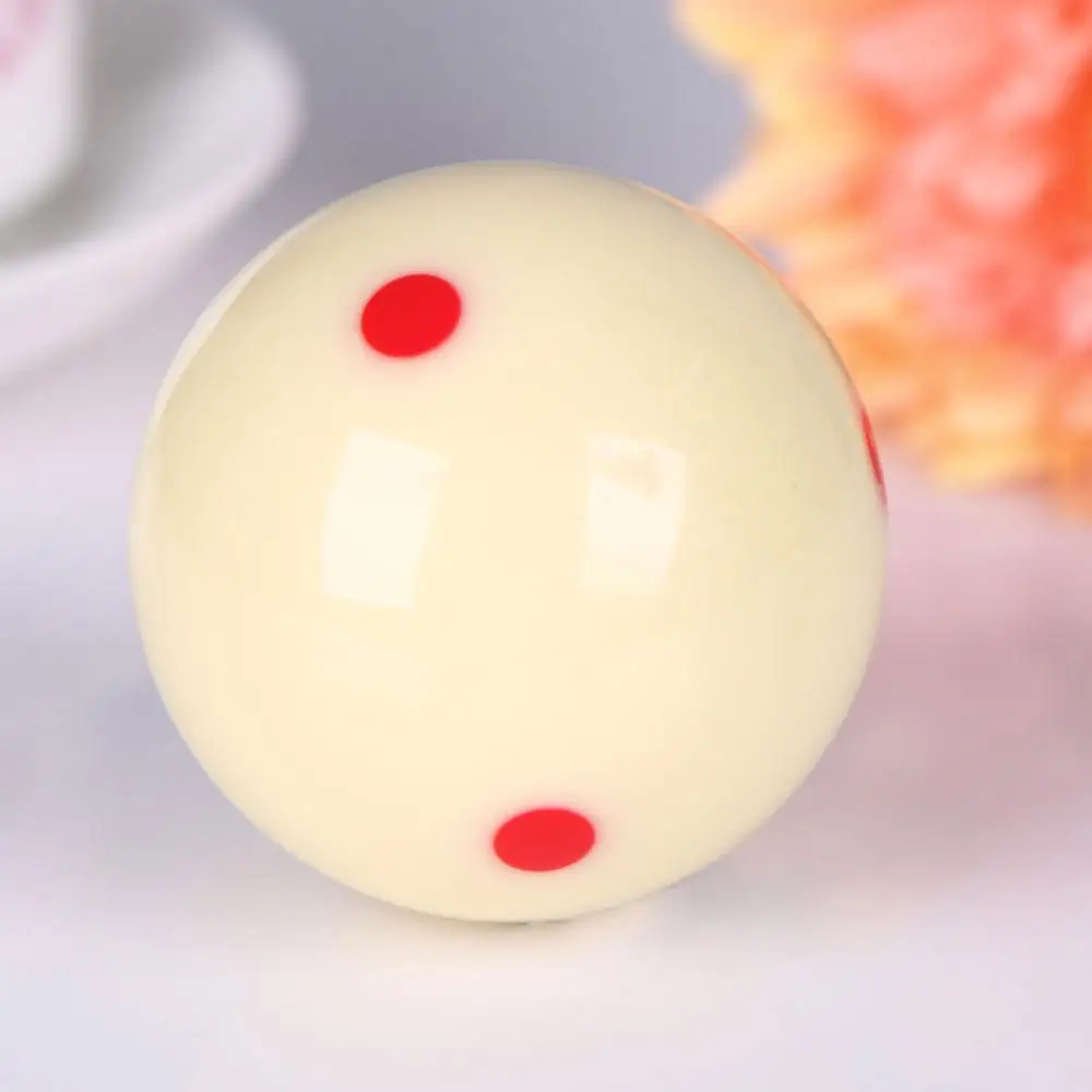 Professional White Cue Ball Spot Measle Pool Billiard Practice Training Cue Ball Snooker Training Balls Accessory for Snooker