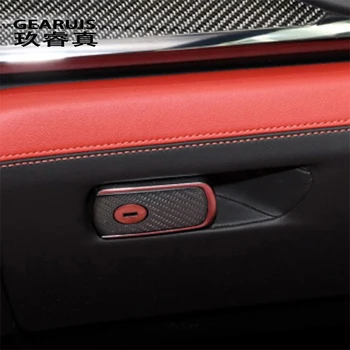 

Car Styling Carbon Fiber For BMW M2 M3 M4 M5 X5M X6M Interior Auto Accessories Passenger Storage Box Decoration Cover Stickers